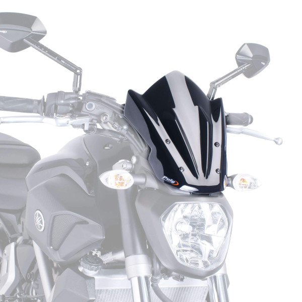 Puig Puig sport screen | black (opaque) | yamaha mt-07 2014>2017